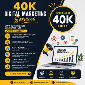 Digital Marketing Services/Per Months  40k