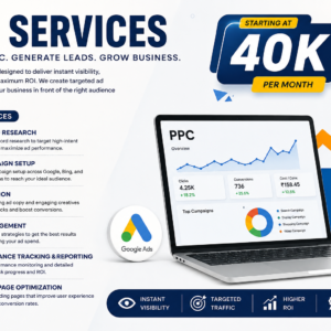 PPC Services /per month 40k